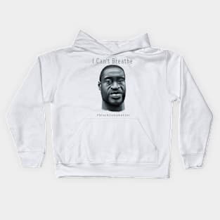 George Floyd "I can't breathe" Kids Hoodie